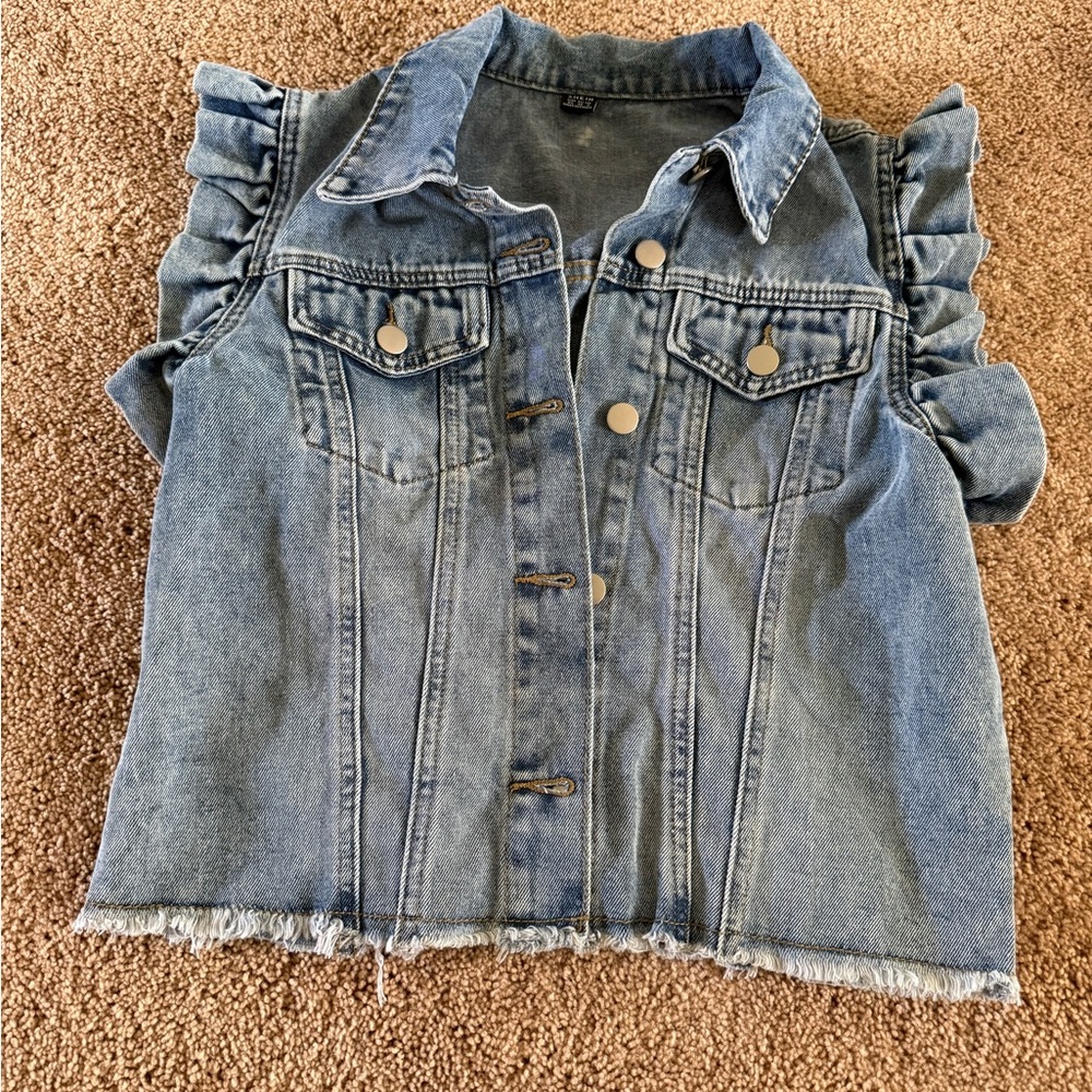 Denim vest